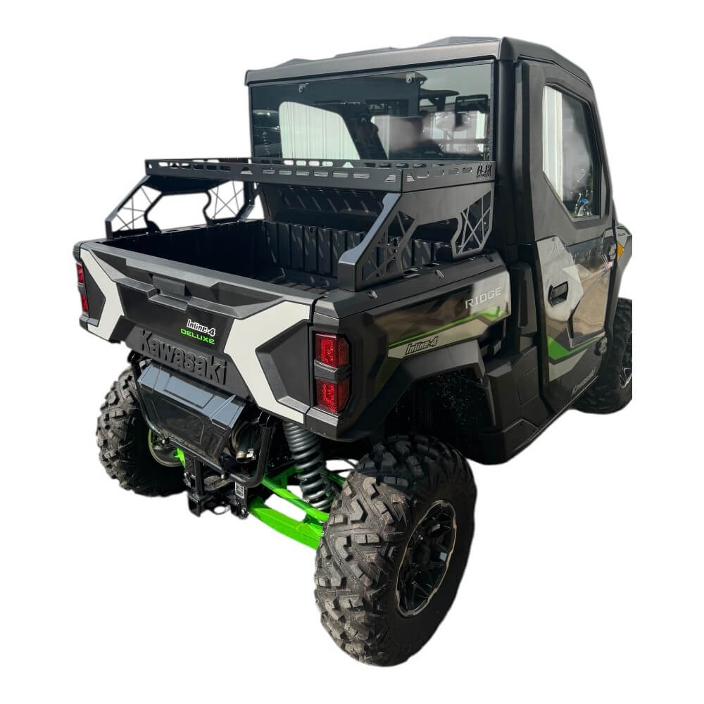 Photo of Kawasaki Ridge Short Bed Rack by AJK Offroad - Premium for UTVs / Side by Sides