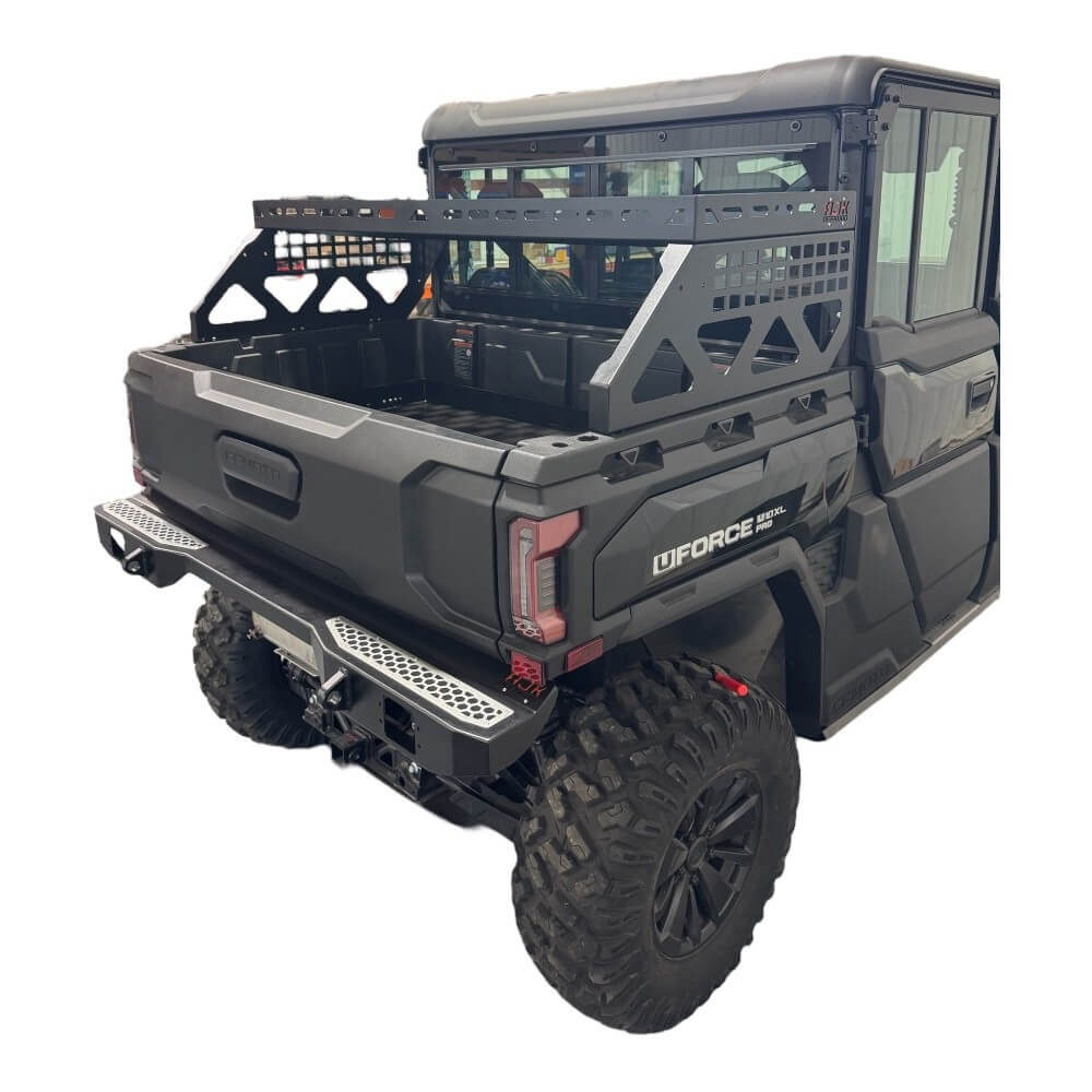 Photo of CF Moto UForce U10 Short Headache Rack 3/4 Rack by AJK Offroad - Premium for UTVs / Side by Sides