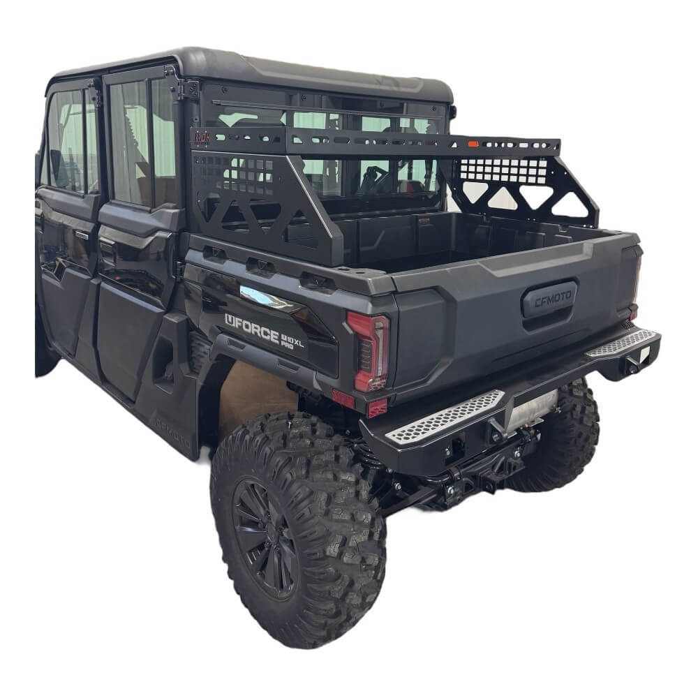 Photo of CF Moto UForce U10 Short Headache Rack 3/4 Rack by AJK Offroad - Premium for UTVs / Side by Sides