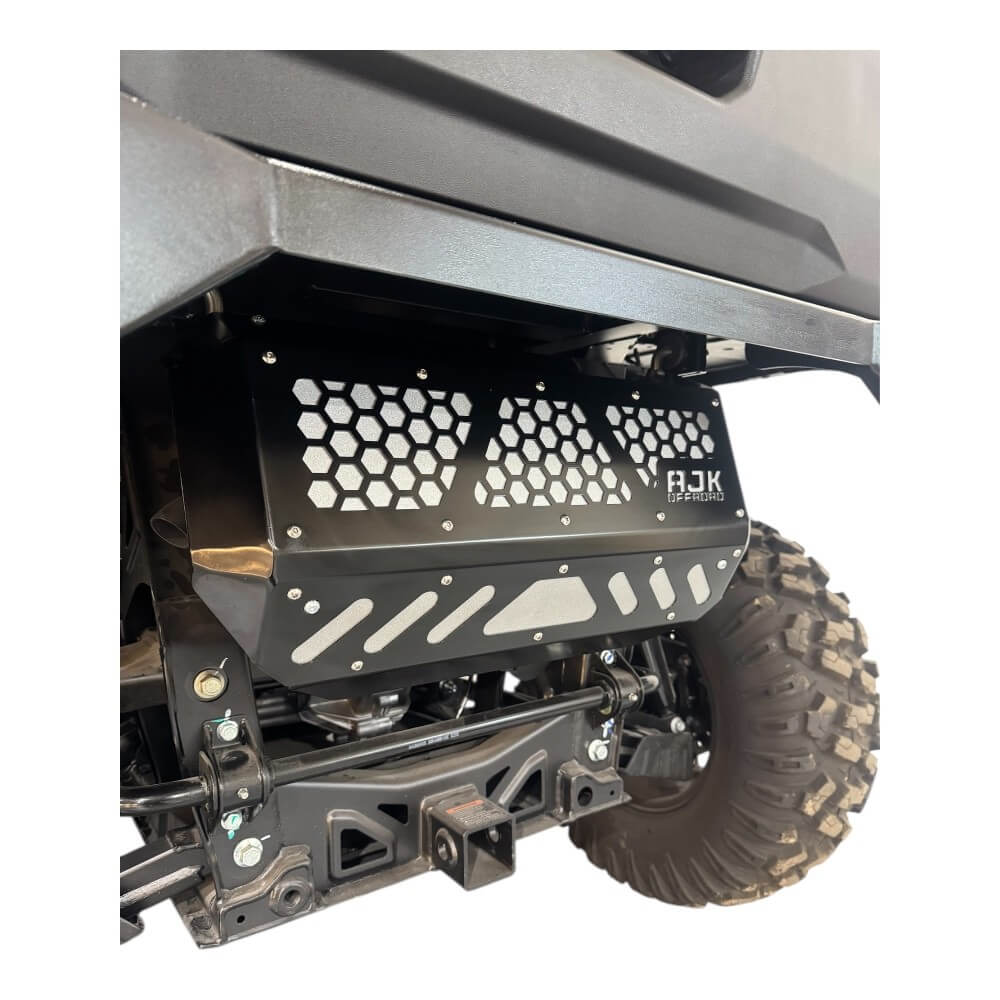Photo of CF Moto UForce U10 Exhaust Cover by AJK Offroad - Premium for UTVs / Side by Sides