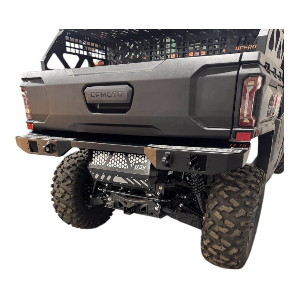 Photo of CF Moto UForce U10 Exhaust Cover by AJK Offroad - Premium for UTVs / Side by Sides