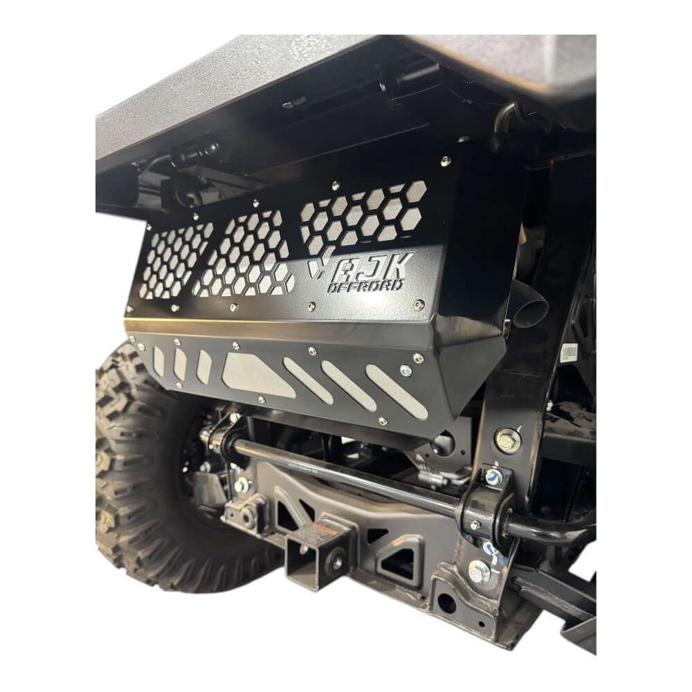 Photo of CF Moto UForce U10 Exhaust Cover by AJK Offroad - Premium for UTVs / Side by Sides