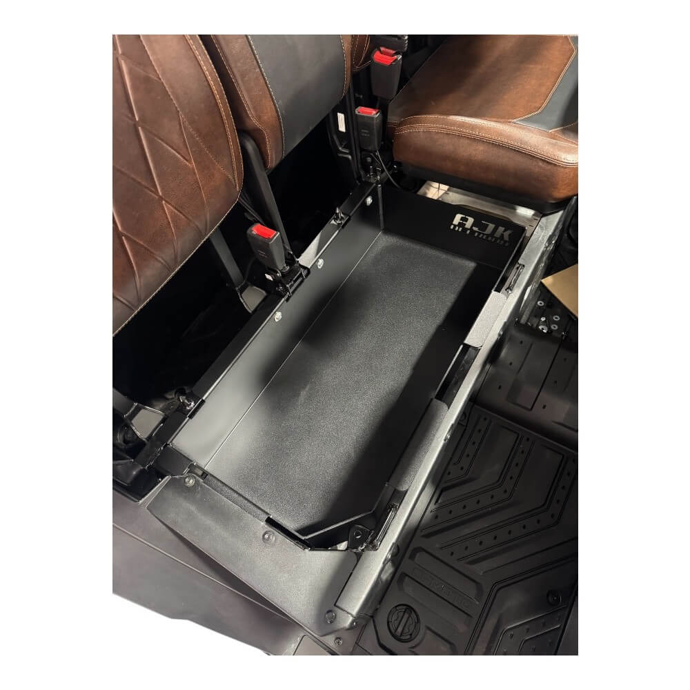 Photo of CF Moto UForce U10 Under Seat Storage Bin by AJK Offroad - Premium for UTVs / Side by Sides