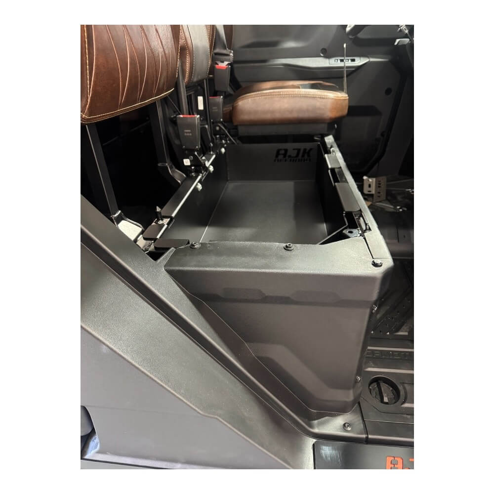 Photo of CF Moto UForce U10 Under Seat Storage Bin by AJK Offroad - Premium for UTVs / Side by Sides