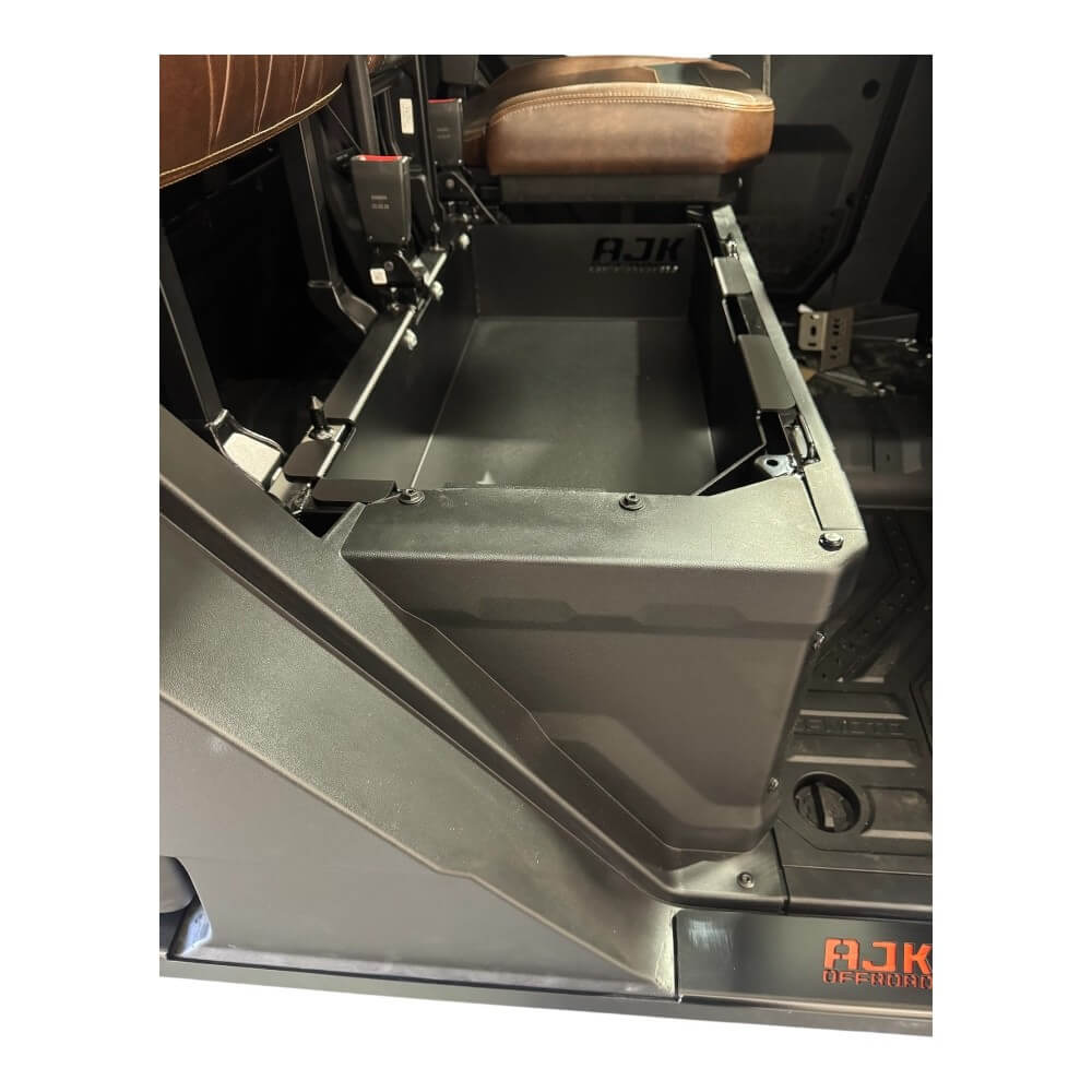 Photo of CF Moto UForce U10 Under Seat Storage Bin by AJK Offroad - Premium for UTVs / Side by Sides