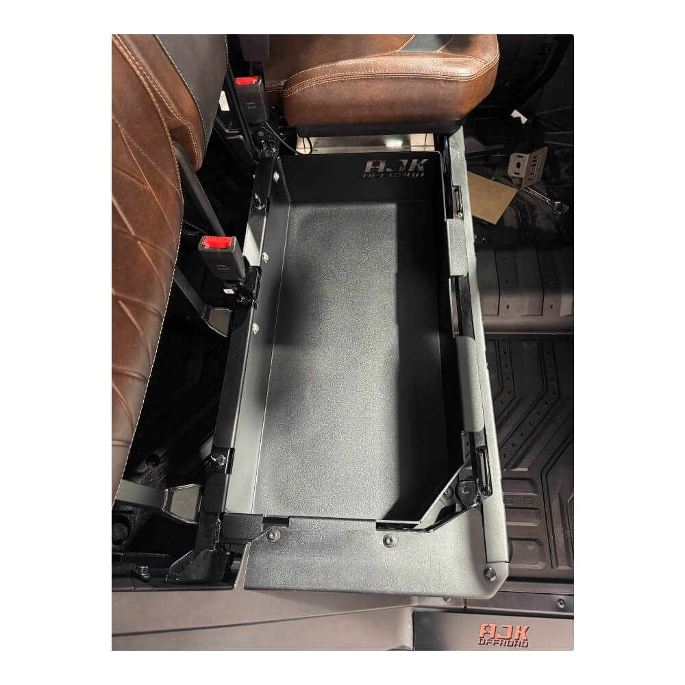 Photo of CF Moto UForce U10 Under Seat Storage Bin by AJK Offroad - Premium for UTVs / Side by Sides
