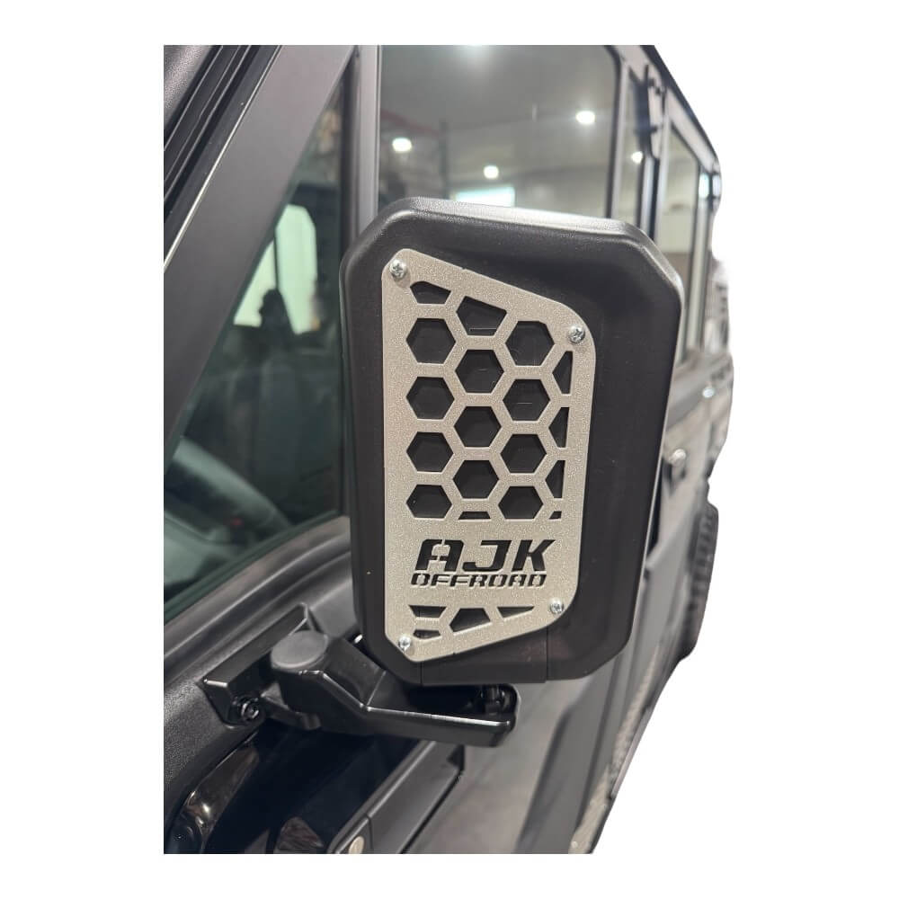 Photo of CF Moto UForce U10 Mirror Accents by AJK Offroad - Premium for UTVs / Side by Sides