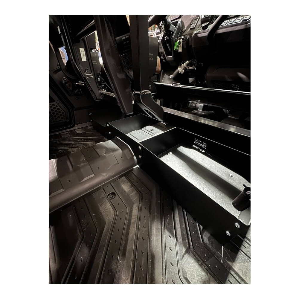 Photo of CF Moto UForce U10 Under Seat Floor Storage by AJK Offroad - Premium for UTVs / Side by Sides