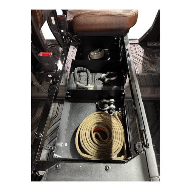 Photo of CF Moto UForce U10 Under Seat Floor Storage by AJK Offroad - Premium for UTVs / Side by Sides