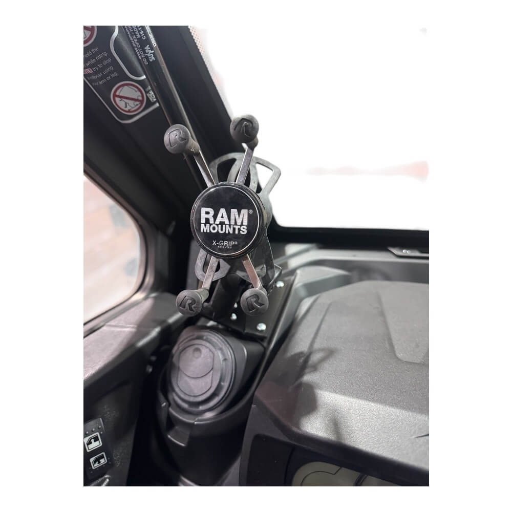 Photo of Can-Am Defender HD10 Dash Mount by AJK Offroad - Premium for UTVs / Side by Sides