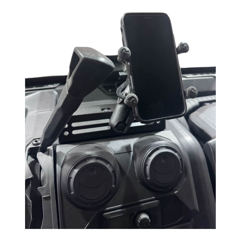 Photo of Can-Am Defender HD10 Dash Mount by AJK Offroad - Premium for UTVs / Side by Sides