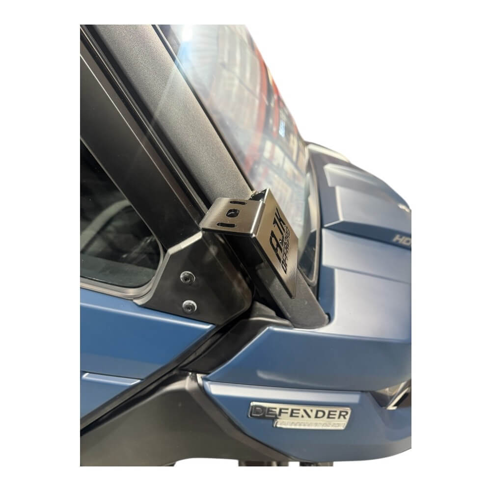 Photo of Can-Am Defender HD10 A Pillar Light Mount by AJK Offroad - Premium for UTVs / Side by Sides