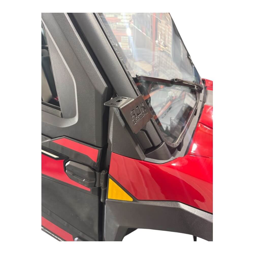 Kawasaki Ridge A Pillar Light Mount - Secure Light Attachment + In-Line Design (2023)
