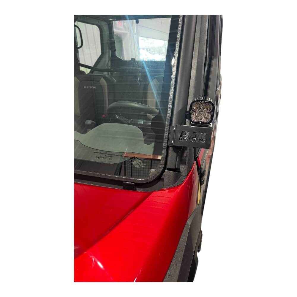 Kawasaki Ridge A Pillar Light Mount - Secure Light Attachment + In-Line Design (2023)