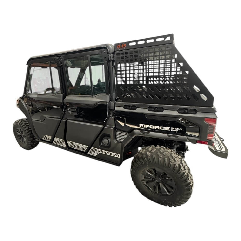 CF Moto UForce U10 Tall Bed Rack with Enclosure - Maximize Storage + Utility