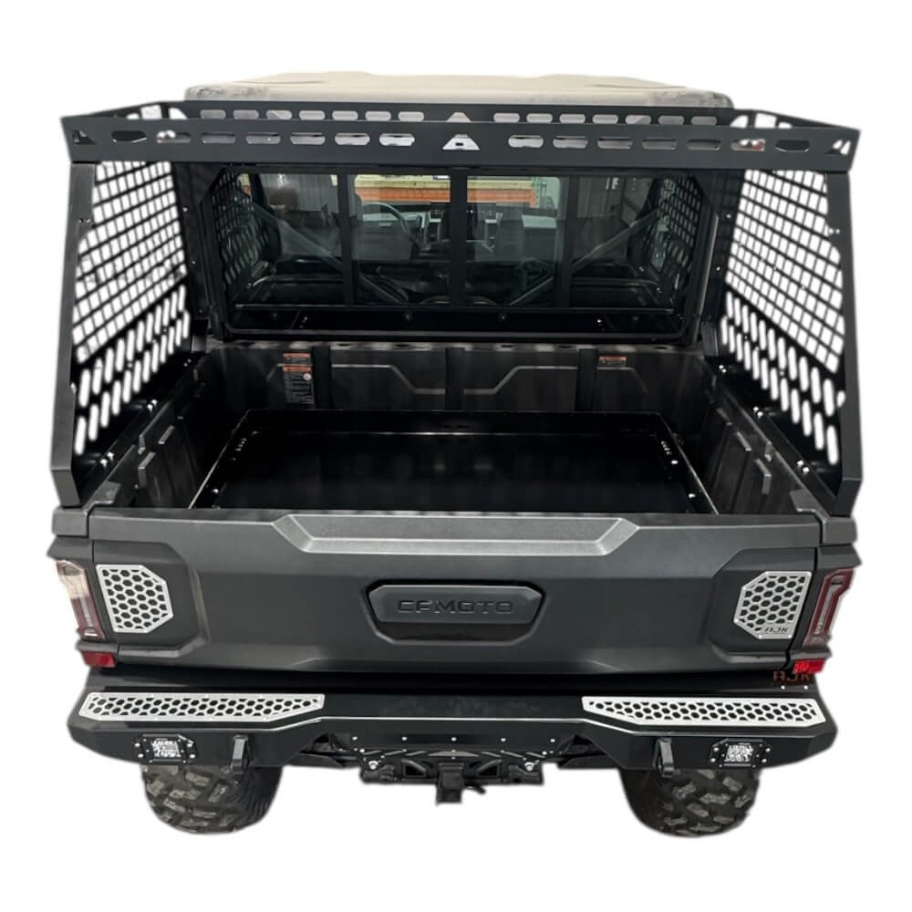CF Moto UForce U10 Tall Bed Rack with Enclosure - Maximize Storage + Utility