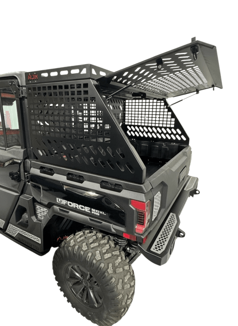 CF Moto UForce U10 Tall Bed Rack with Enclosure - Maximize Storage + Utility