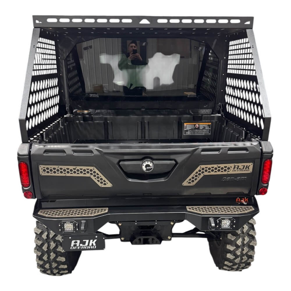 Can-Am Defender HD10-HD11 Tall Bed Rack with Enclosure