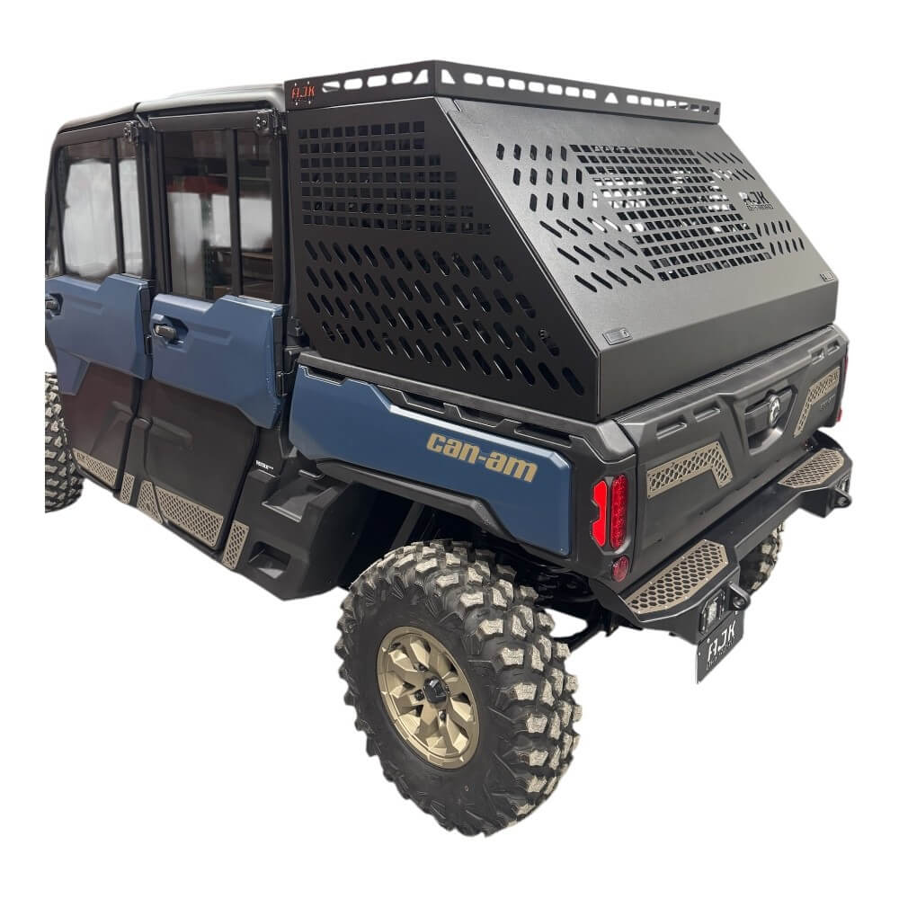 Can-Am Defender HD10-HD11 Tall Bed Rack with Enclosure - Maximize Storage + Utility (2023)