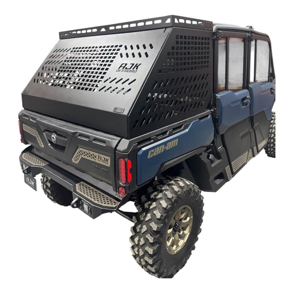 Can-Am Defender HD10-HD11 Tall Bed Rack with Enclosure - Maximize Storage + Utility (2023)