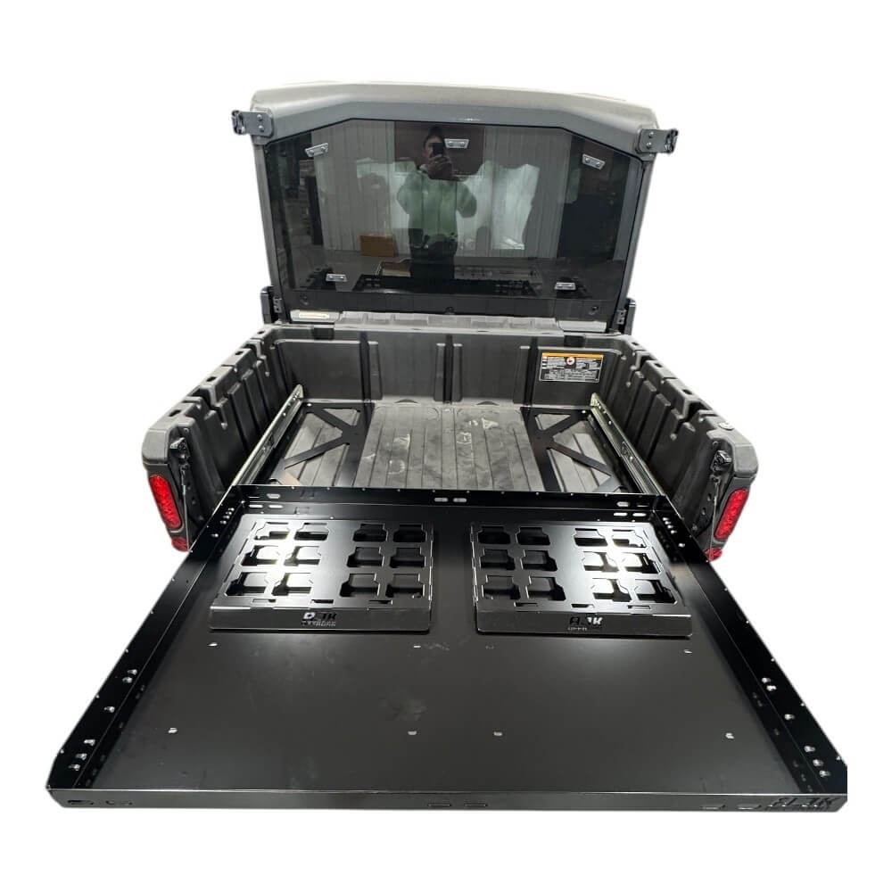 Photo of Can-Am Defender HD10 Bed Drawer by AJK Offroad - Premium for UTVs / Side by Sides