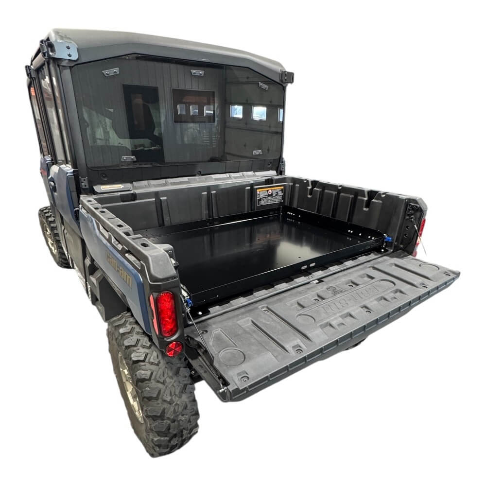 Photo of Can-Am Defender HD10 Bed Drawer by AJK Offroad - Premium for UTVs / Side by Sides
