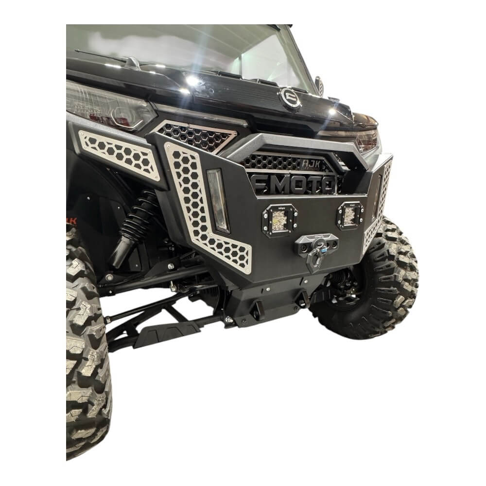 CF Moto UForce U10 Front Pull / Bash Plate - Heavy-Duty Protection + Reinforced Mounts
