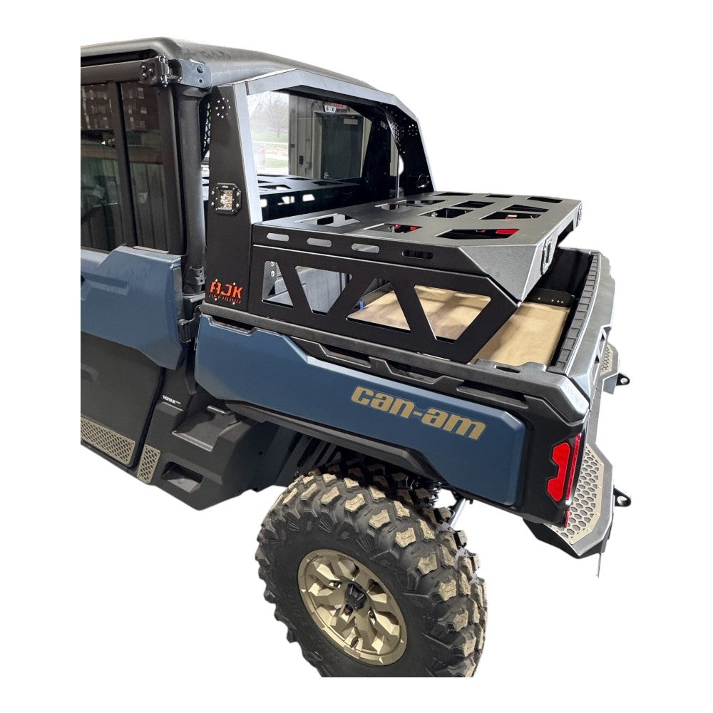 Can-Am Defender Chase Rack / Tire Carrier - Secure Storage + Extra Tire Mount