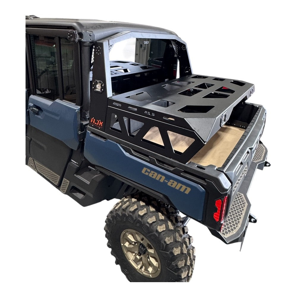 Can-Am Defender Chase Rack / Tire Carrier - Secure Storage + Extra Tire Mount