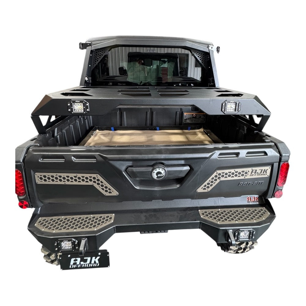 Can-Am Defender Chase Rack / Tire Carrier - Secure Storage + Extra Tire Mount
