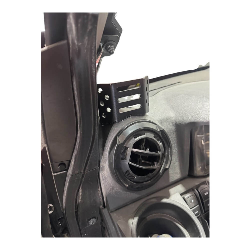 Kawasaki Ridge Side Dash Mount - Maximize Storage & Easy Electronics Access