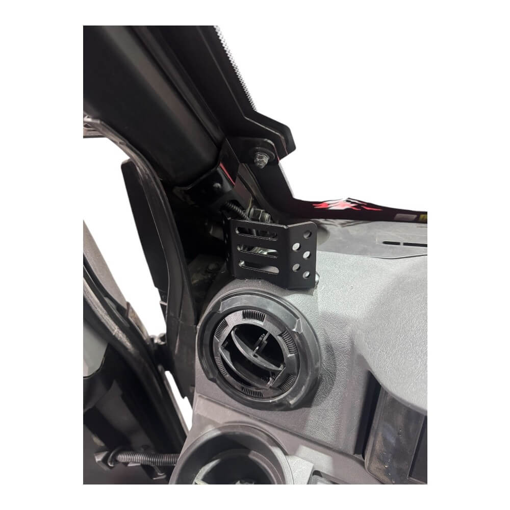 Kawasaki Ridge Side Dash Mount - Maximize Storage & Easy Electronics Access