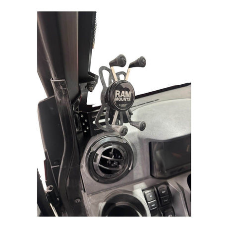 Kawasaki Ridge Side Dash Mount - Maximize Storage & Easy Electronics Access