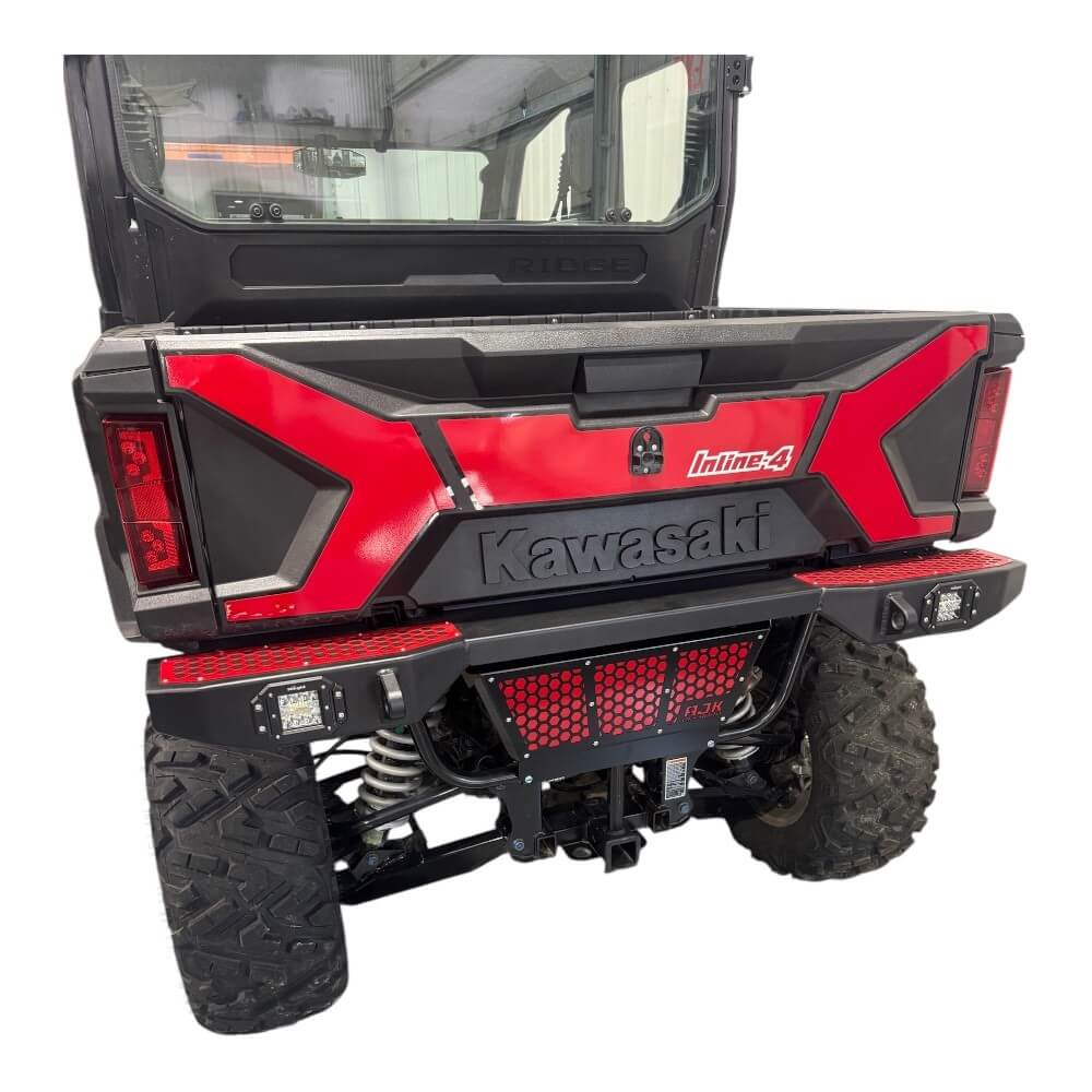 Kawasaki Ridge Exhaust Cover - Custom Color & Stylish Look (2023)
