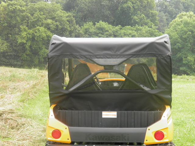 Photo of Kawasaki Teryx 750 - Soft Back Panel by 3 Star UTV - Premium Enclosures for UTVs / Side by Sides