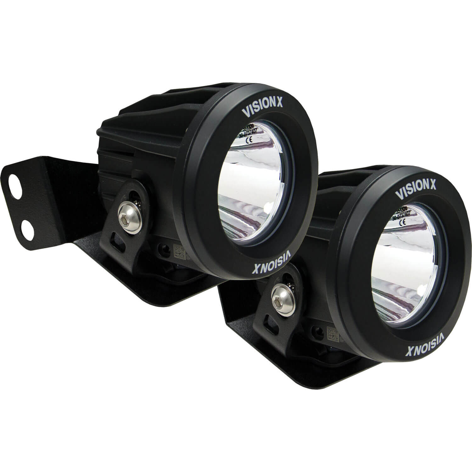Photo of 2008-2019 Polaris RZR A-Pillar Optimus Mounts (with Lights) by Vision X Off-Road - Premium Vehicle Specific Kit for UTVs / Side by Sides