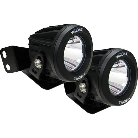 Photo of 2008-2019 Polaris RZR A-Pillar Optimus Mounts (with Lights) by Vision X Off-Road - Premium Vehicle Specific Kit for UTVs / Side by Sides
