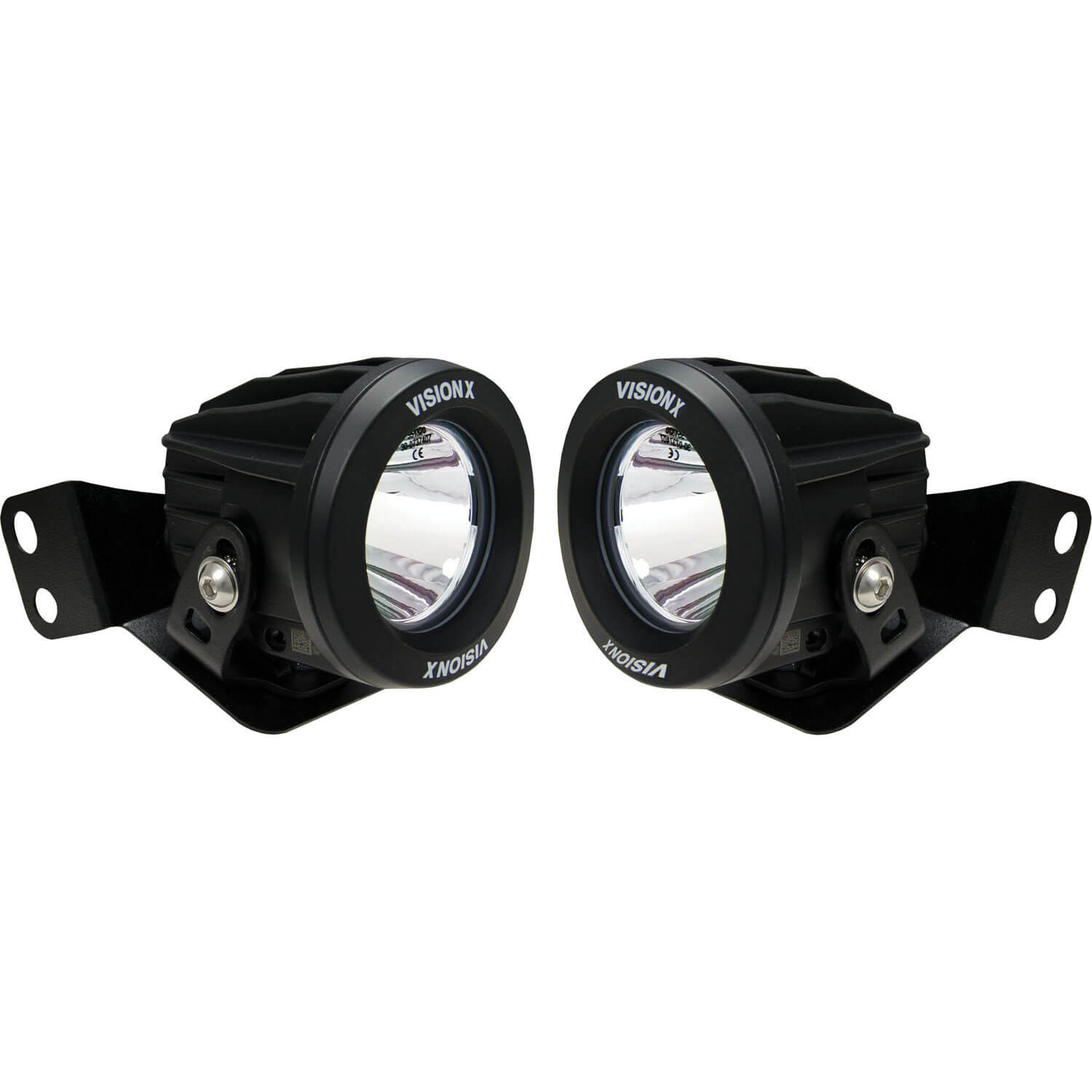 Photo of 2008-2019 Polaris RZR A-Pillar Optimus Mounts (with Lights) by Vision X Off-Road - Premium Vehicle Specific Kit for UTVs / Side by Sides