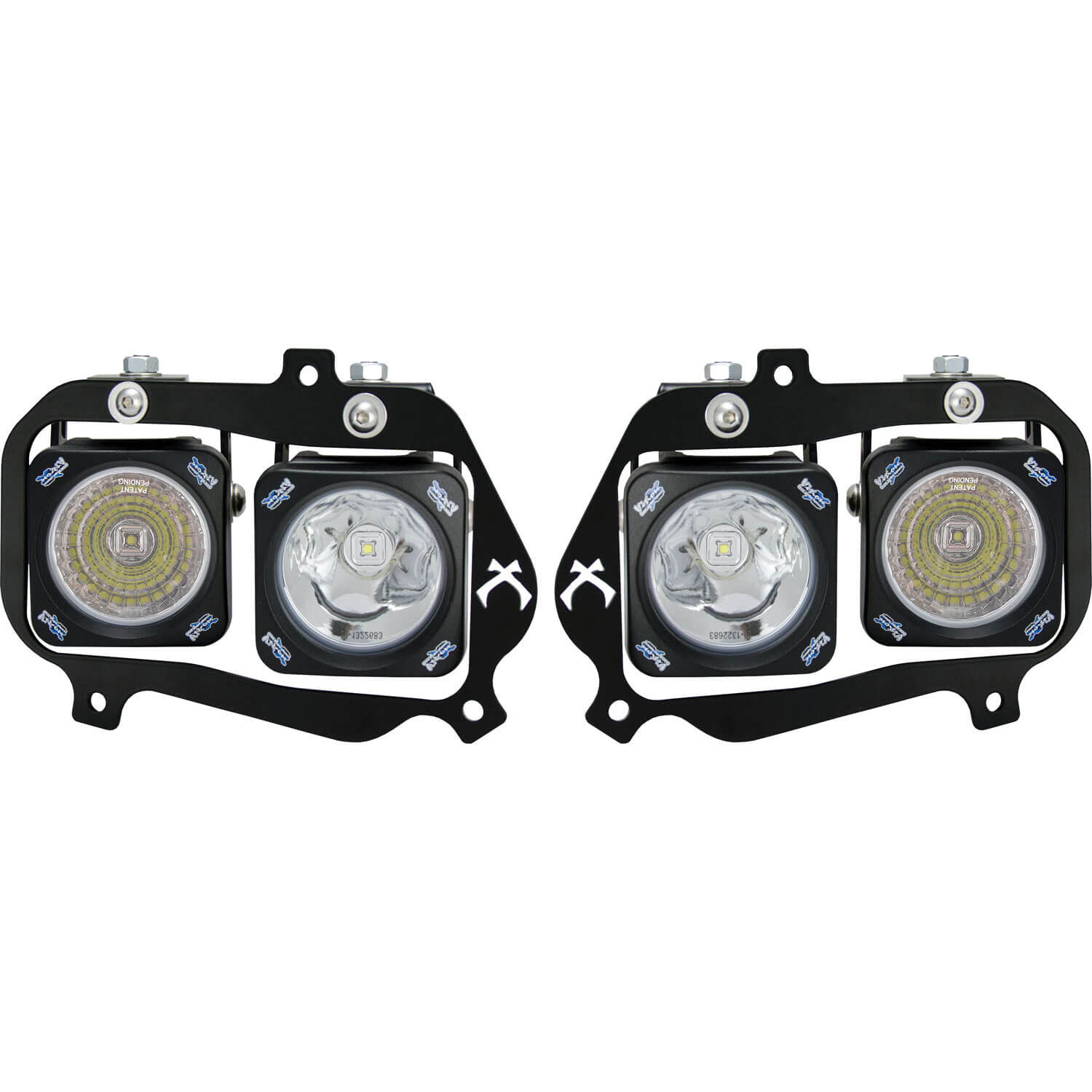 Photo of 2008-2019 Polaris RZR/ General (900/S/4/570/170) LED Headlight Upgrade Kit by Vision X Off-Road - Premium Vehicle Specific Kit for UTVs / Side by Sides