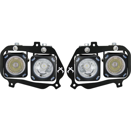 Photo of 2008-2019 Polaris RZR/ General (900/S/4/570/170) LED Headlight Upgrade Kit by Vision X Off-Road - Premium Vehicle Specific Kit for UTVs / Side by Sides