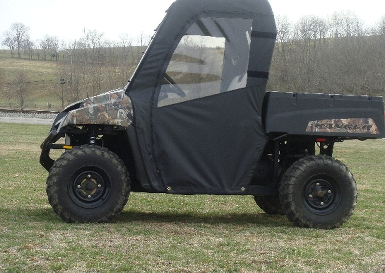 Photo of Polaris Mid-Size Ranger 2-Passenger (2009-2014) - Soft Doors by 3 Star UTV - Premium Enclosures for UTVs / Side by Sides