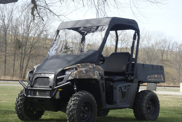 Photo of Polaris Mid-Size 2-Passenger Ranger (2009-2014) - Vinyl Windshield/Top Combo by 3 Star UTV - Premium Enclosures for UTVs / Side by Sides
