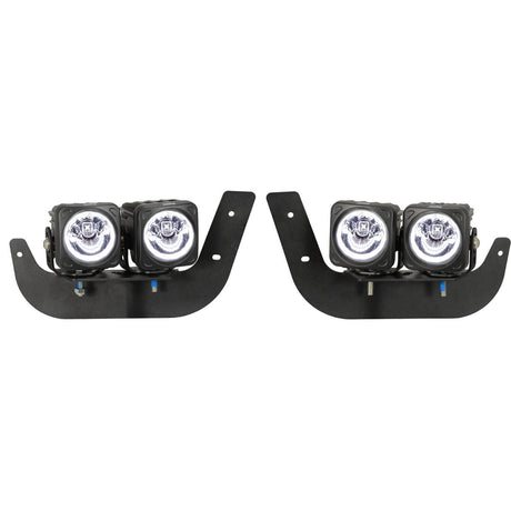 Photo of 2009-2017 Dodge Ram 2500/3500 Fog Light Kit (with 4 XIL-OPH115KIT) by Vision X Off-Road - Premium Vehicle Specific Kit for UTVs / Side by Sides