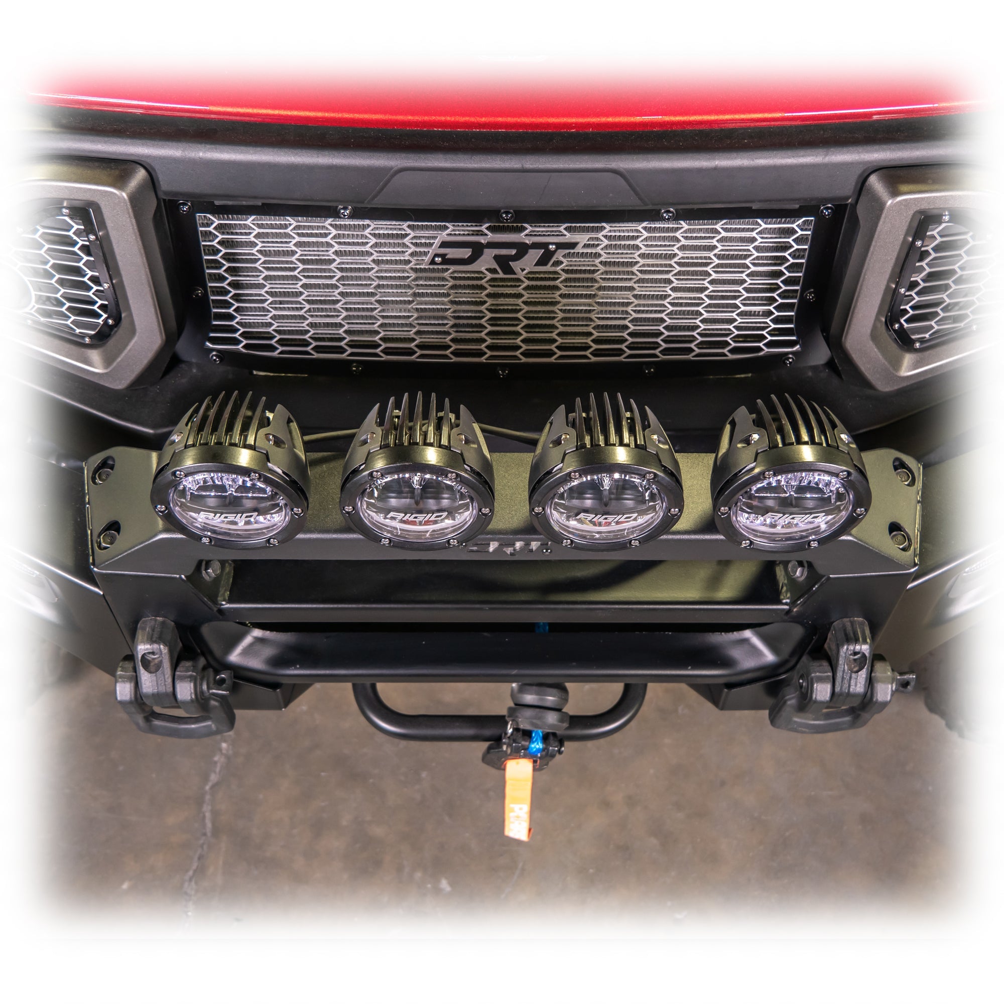 Photo of DRT Polaris Ranger XD 1500 2024+ Front Bumper Light Bracket Kit by DRT Motorsports - Premium for UTVs / Side by Sides