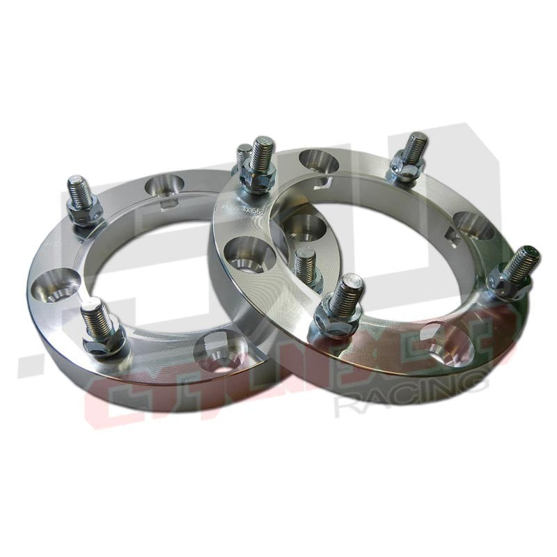 50 Caliber Racing Wheel Spacer 4x156 1 inch - 12x1.5 Studs