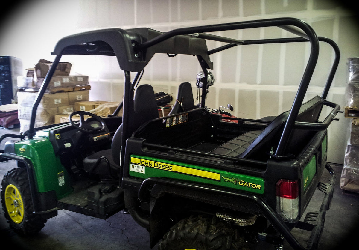 Photo of John Deere Gator 825I Backseat and Roll Cage Kit (2010-2012) by UTV Mountain Accessories - Premium Roll Cages for UTVs / Side by Sides