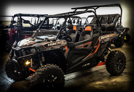 Photo of RZR 1000 Backseat and Roll Cage Kit (2014-2023) by UTV Mountain Accessories - Premium Backseat and Roll Cage for UTVs / Side by Sides