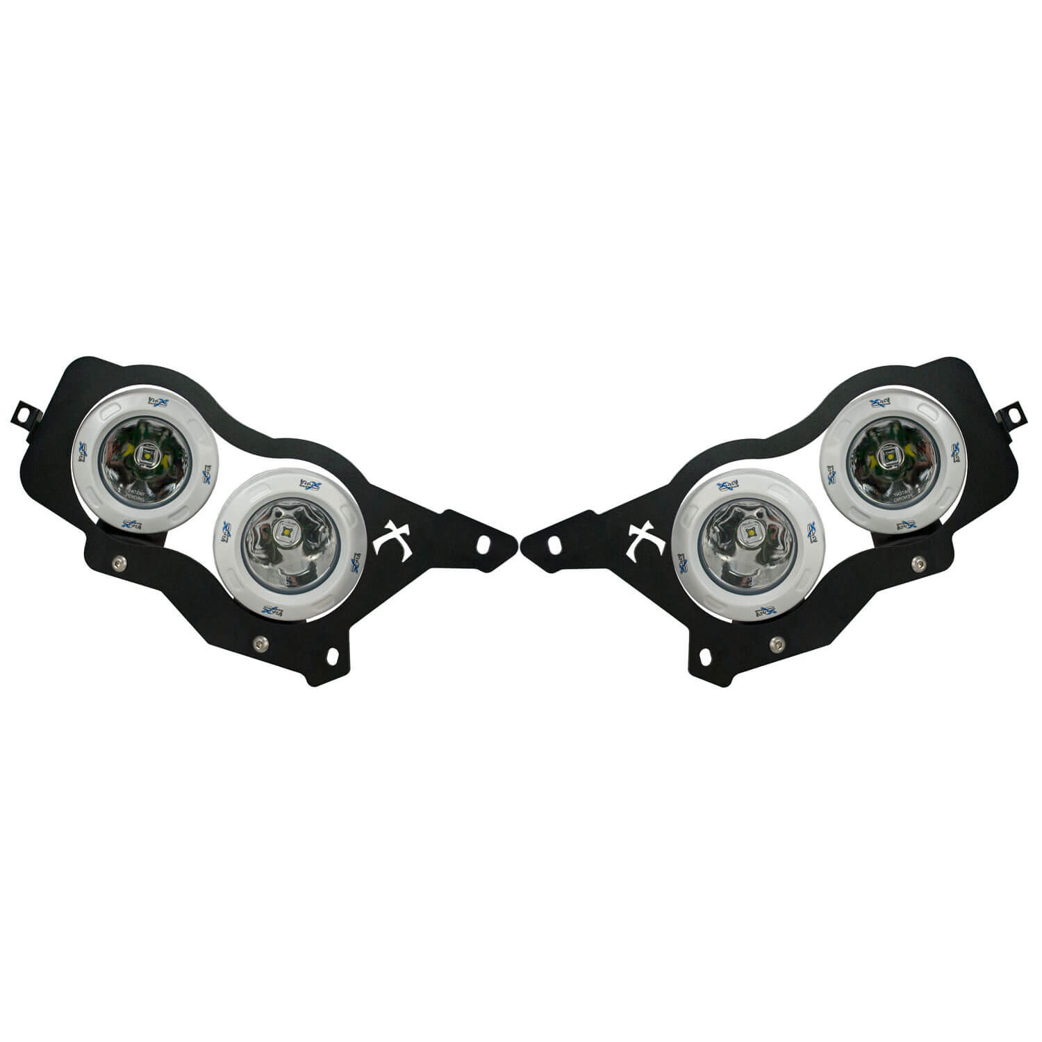 Photo of 2014-2018 Polaris RZR White Factory Headlight Upgrade Kit White (XIL-OPR110W) by Vision X Off-Road - Premium Vehicle Specific Kit for UTVs / Side by Sides