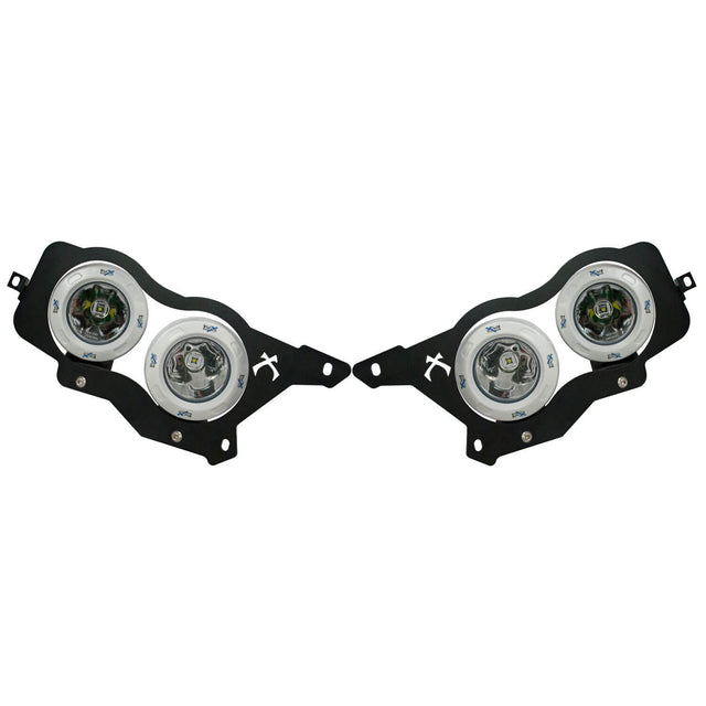 Photo of 2014-2018 Polaris RZR White Factory Headlight Upgrade Kit White (XIL-OPR110W) by Vision X Off-Road - Premium Vehicle Specific Kit for UTVs / Side by Sides
