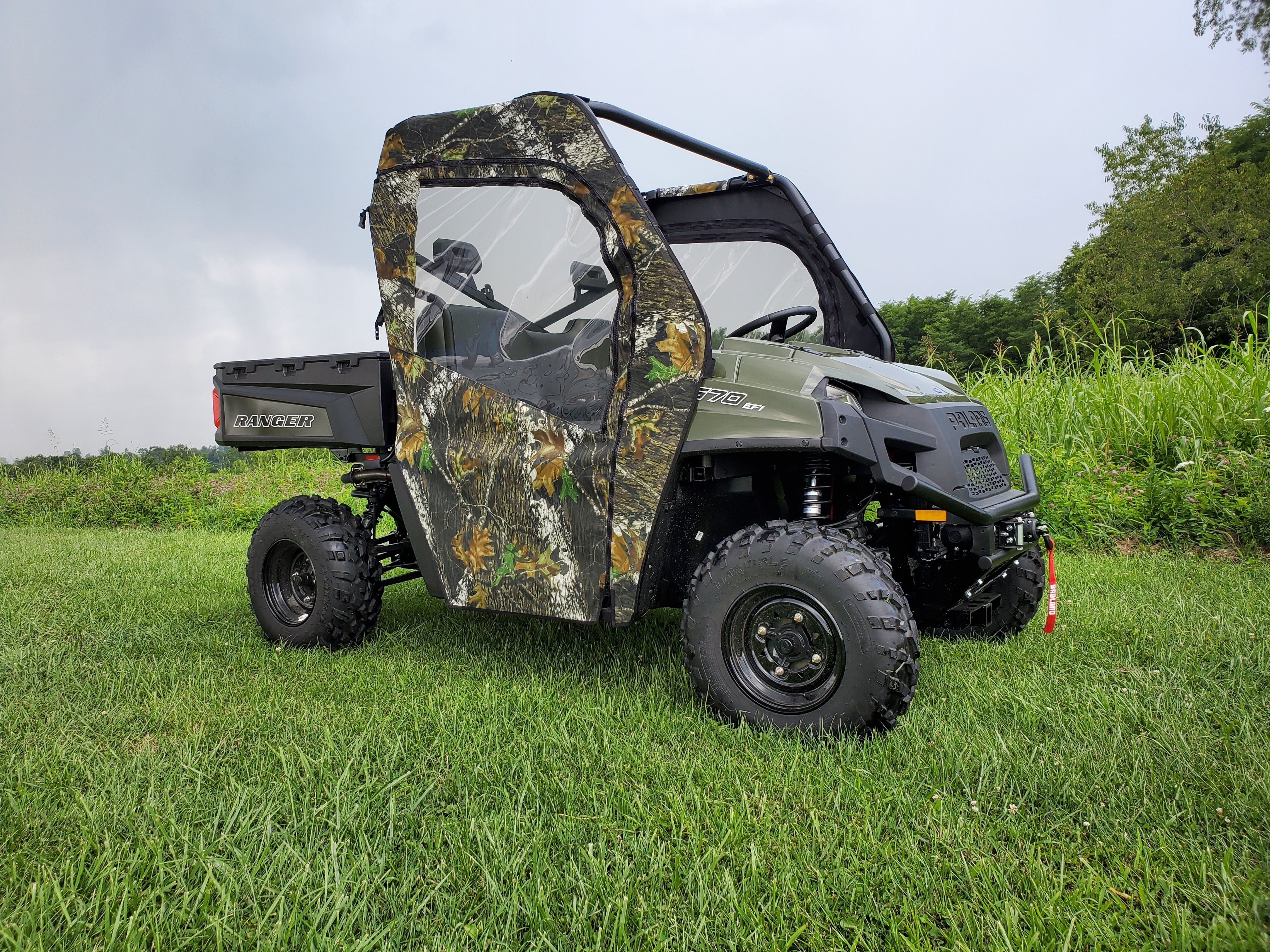 Photo of Polaris Ranger Full-Size 570 3-Passenger - Door/Rear Window Combo by 3 Star UTV - Premium Enclosures for UTVs / Side by Sides